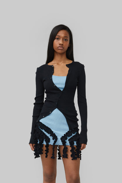 Cardigan Claire Seamless Noir - OpéraSPORT