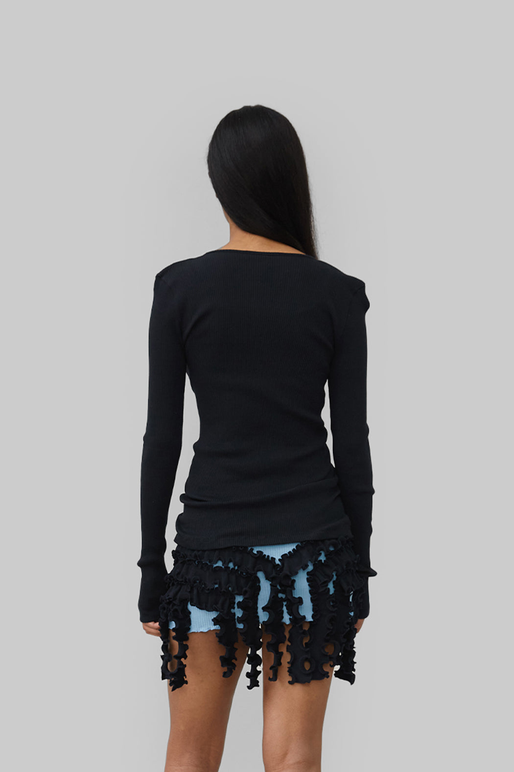 Cardigan Claire Seamless Noir - OpéraSPORT