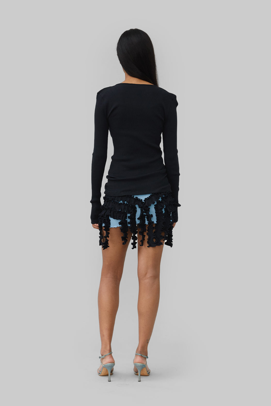 Cardigan Claire Seamless Noir - OpéraSPORT