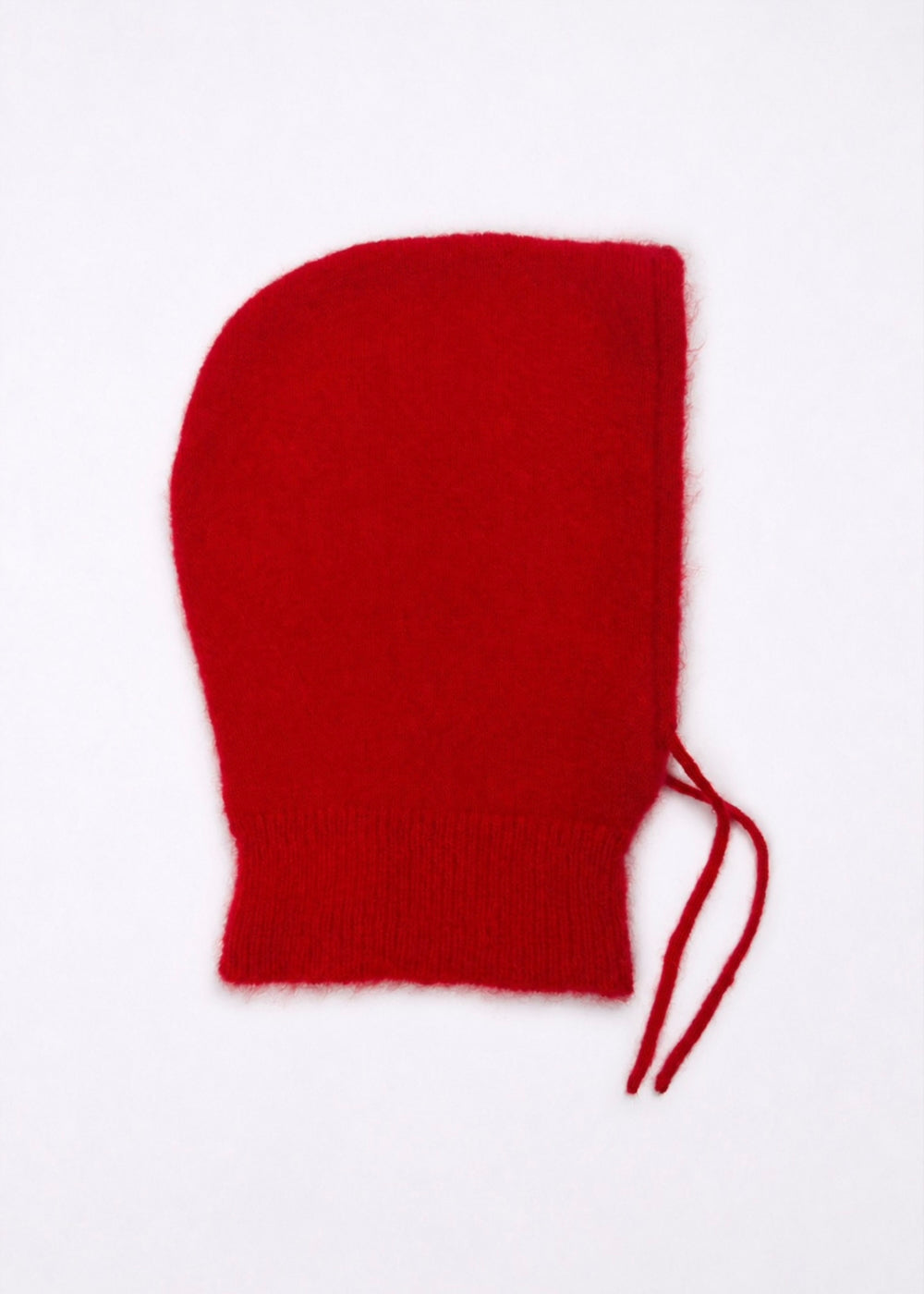 Cagoule Donna en mohair rouge Surprise