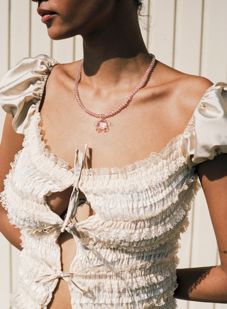 Collier rose Cameo - Levens