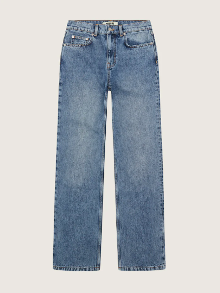 Jeans Large Carla Optic Blue - Woodbird