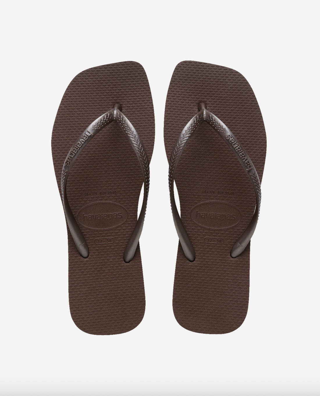 Tongs Square Dark Brown - Havaianas