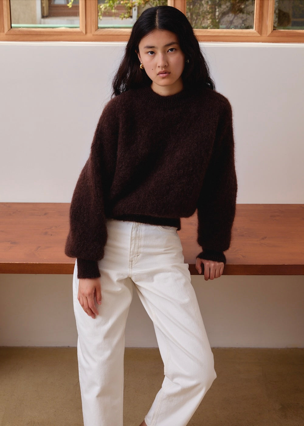 Pull Jane en mohair chocolat Surprise - photo 2