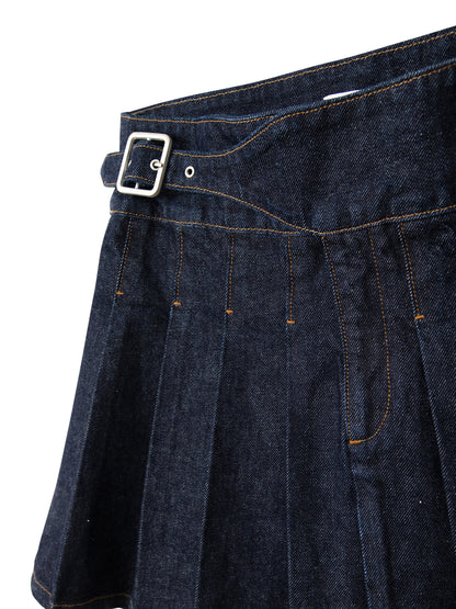 Mini Jupe Dasha Denim - Damson Madder, photo 3