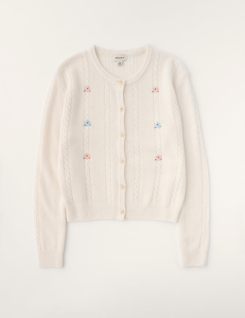 Cardigan Vintage Rose - Sienne