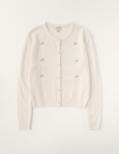 Cardigan Vintage Rose - Sienne