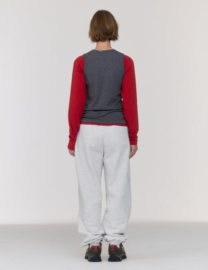 Top Superposé Rouge - Sienne
