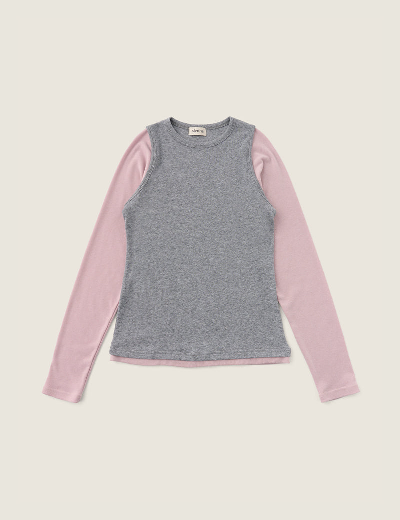 Top Superposé Rose - Sienne