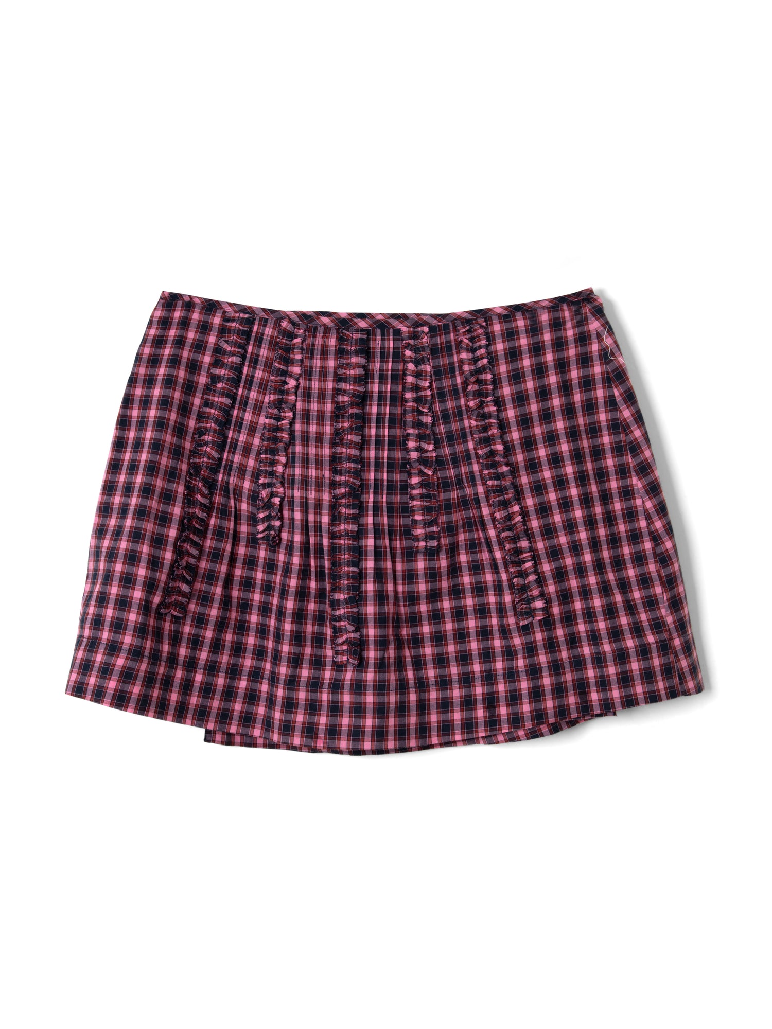 Mini Jupe Glinda Carreaux - Damson Madder