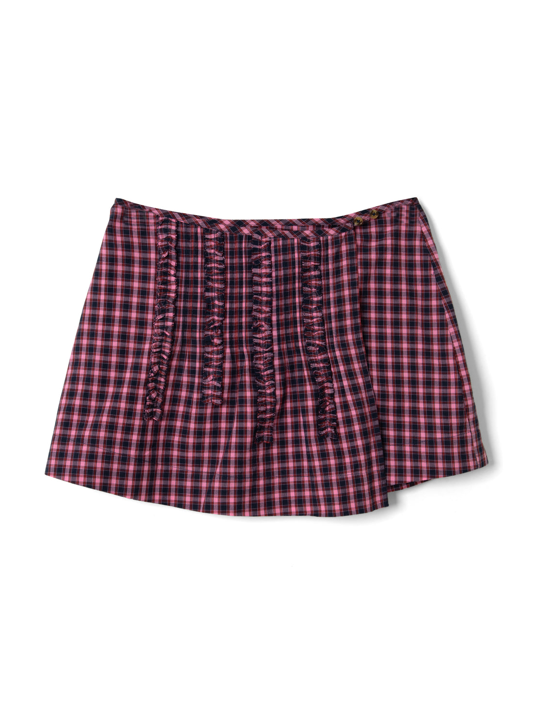 Mini Jupe Glinda Carreaux - Damson Madder