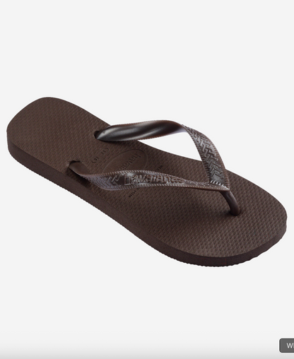 Tongs Top Tiras Dark Brown - Havaianas