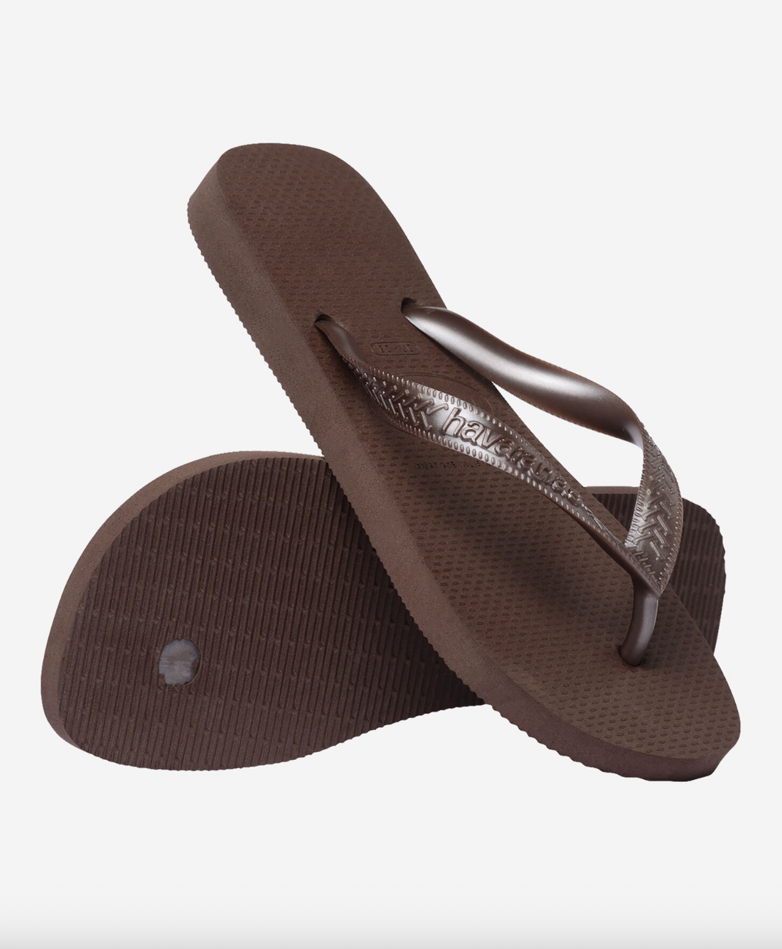 Tongs Top Tiras Dark Brown - Havaianas