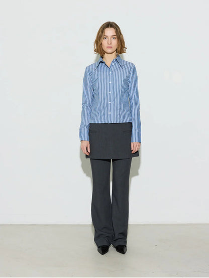 Chemise Bleue Talia - Hosbjerg