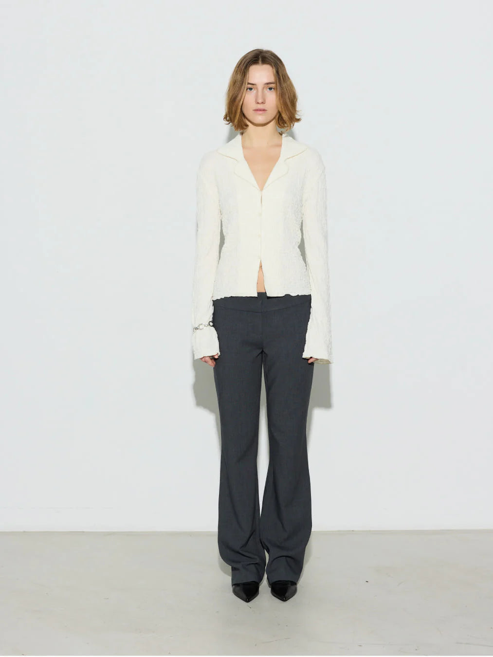 Pantalon Gris Vida - Hosbjerg