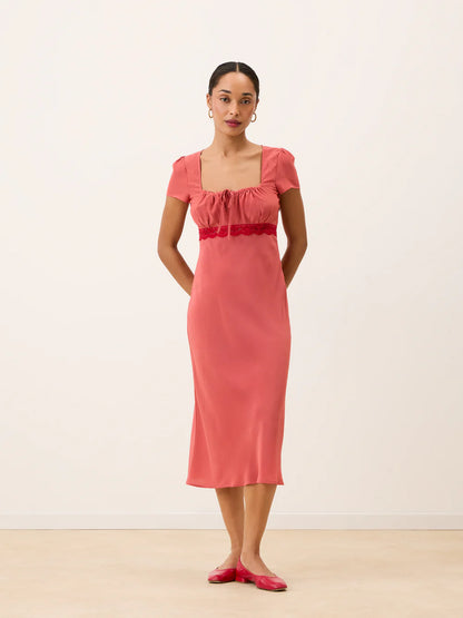 Robe Inès Blush - Rouje