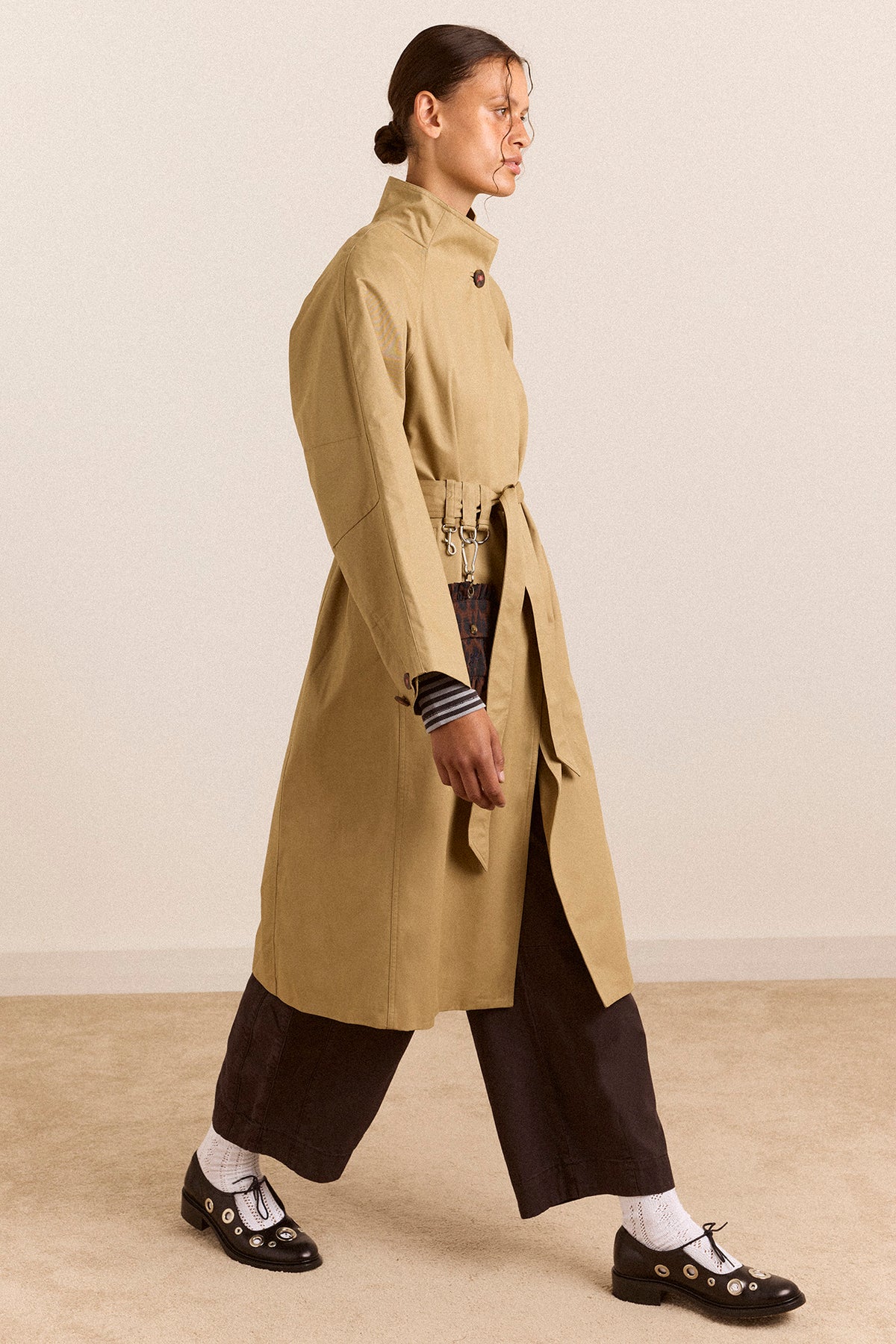 Trench Réversible Jasmine Beige - Damson Madder