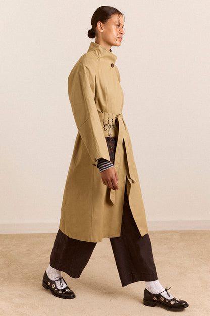 Trench Réversible Jasmine Beige - Damson Madder