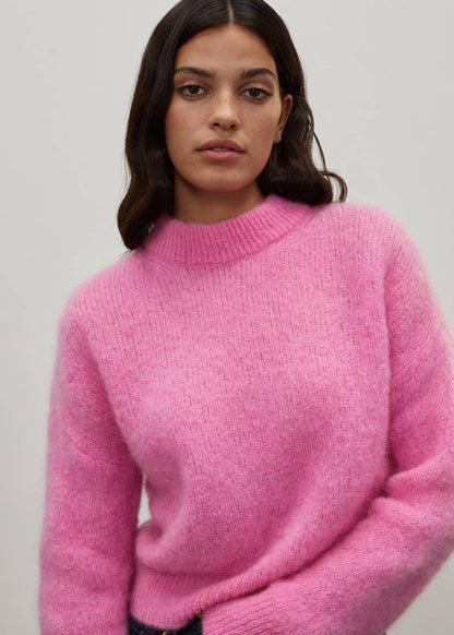 Pull Jane en mohair rose Surprise - photo 4