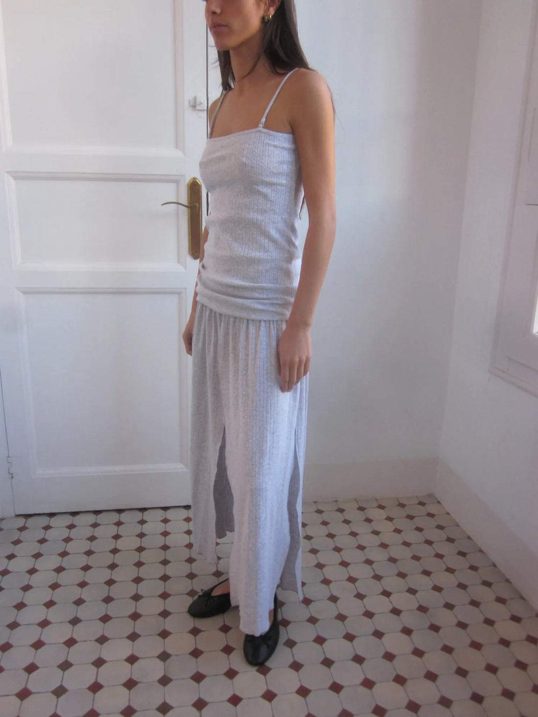 Robe Jasmine Grise - Susmie&