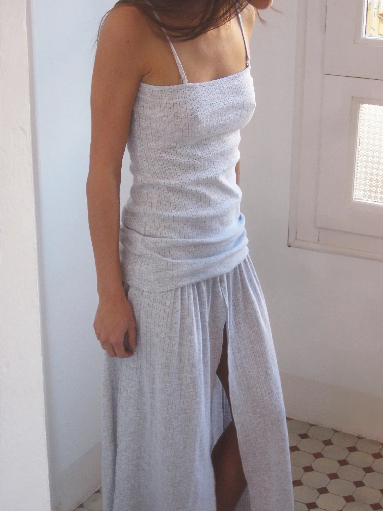 Robe Jasmine Grise - Susmie&