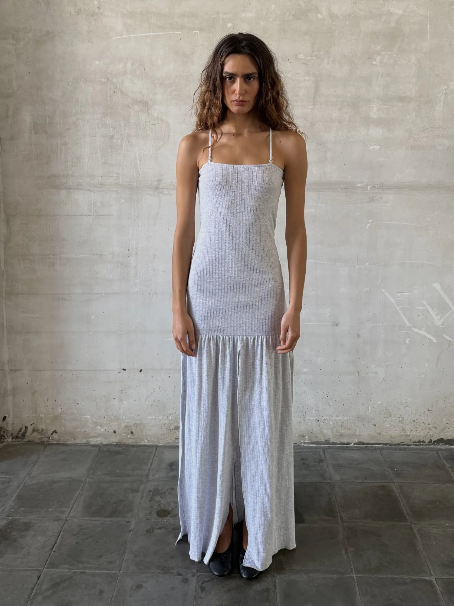 Robe Jasmine Grise - Susmie&