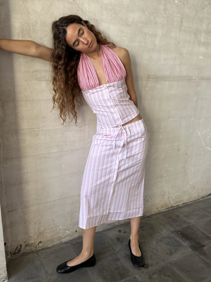 Top Isabelle Pink Shirt - Susmie&