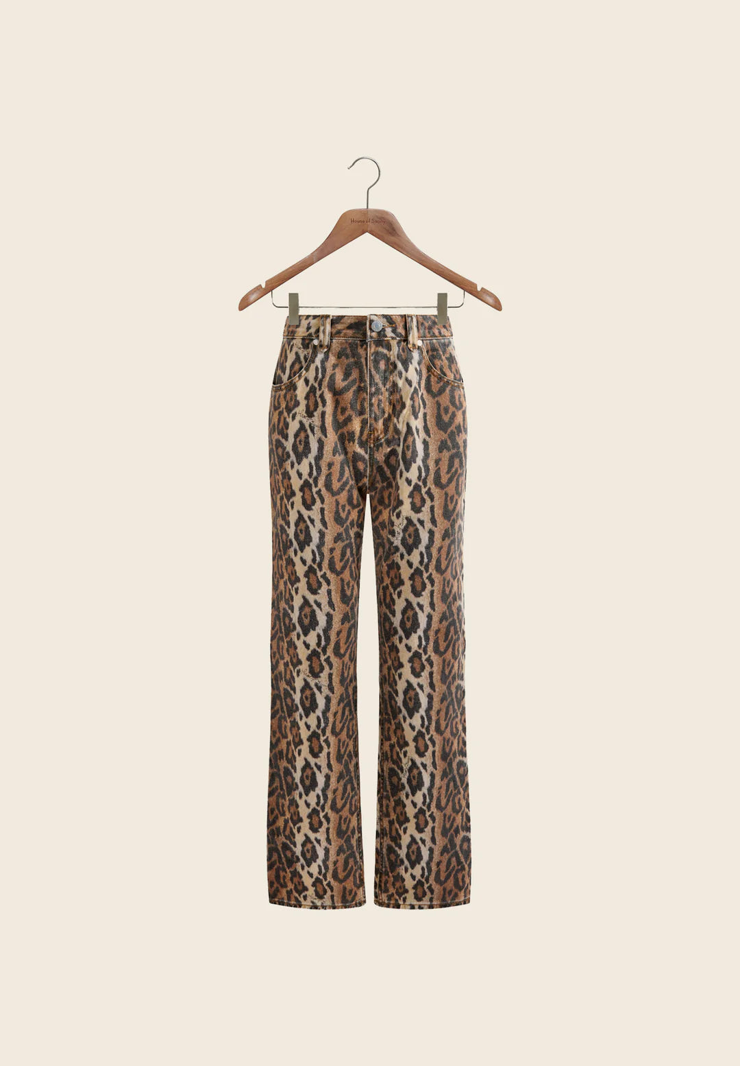 Pantalon Jessie Denim Leopard - House of Sunny
