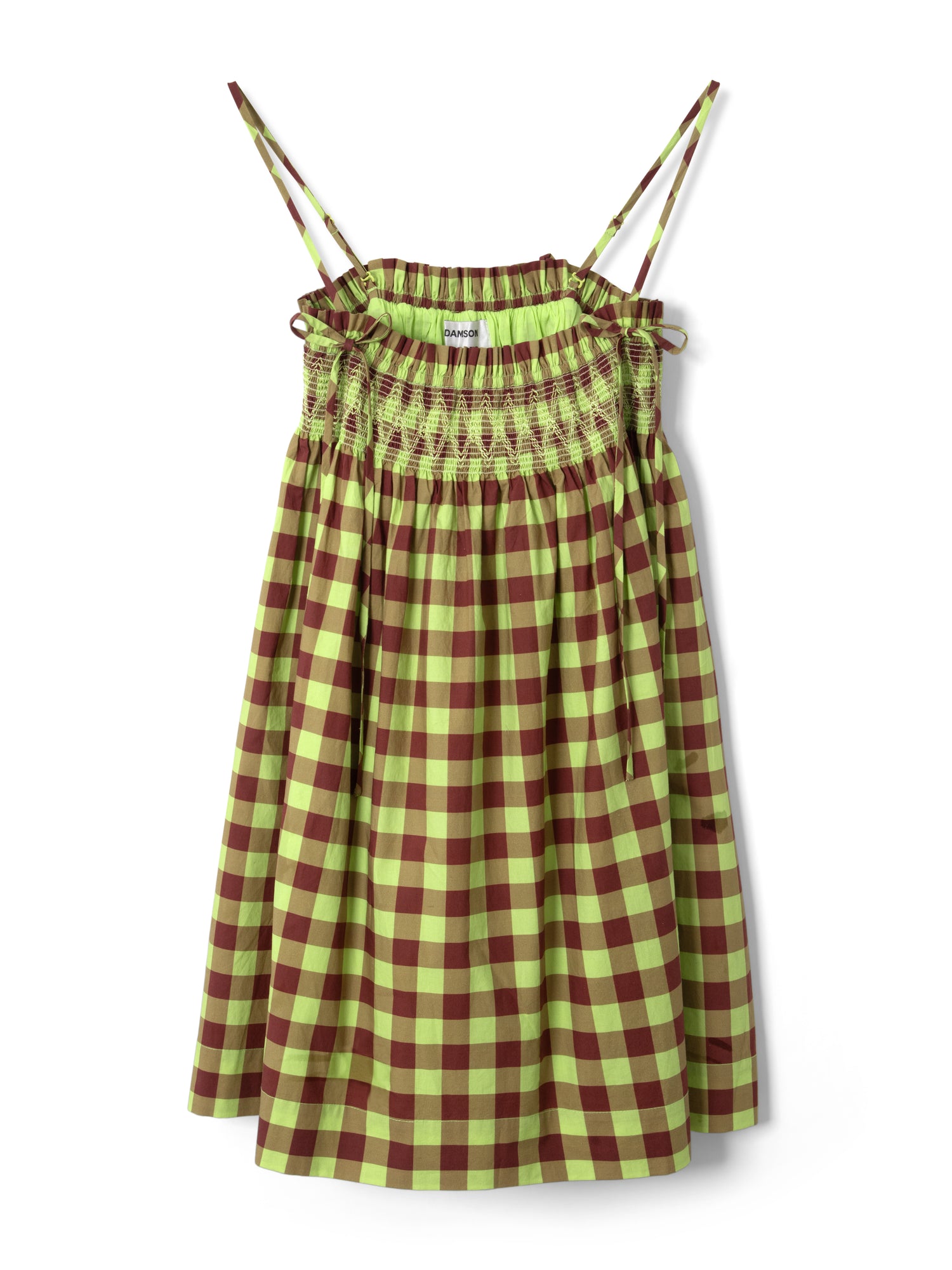 Robe à Carreaux Lilo - Damson Madder