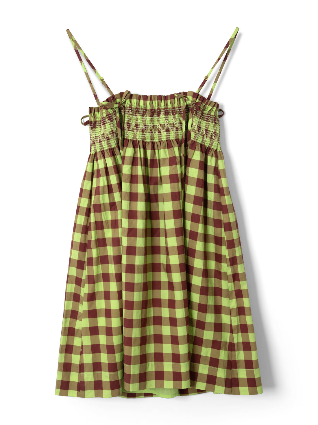 Robe à Carreaux Lilo - Damson Madder