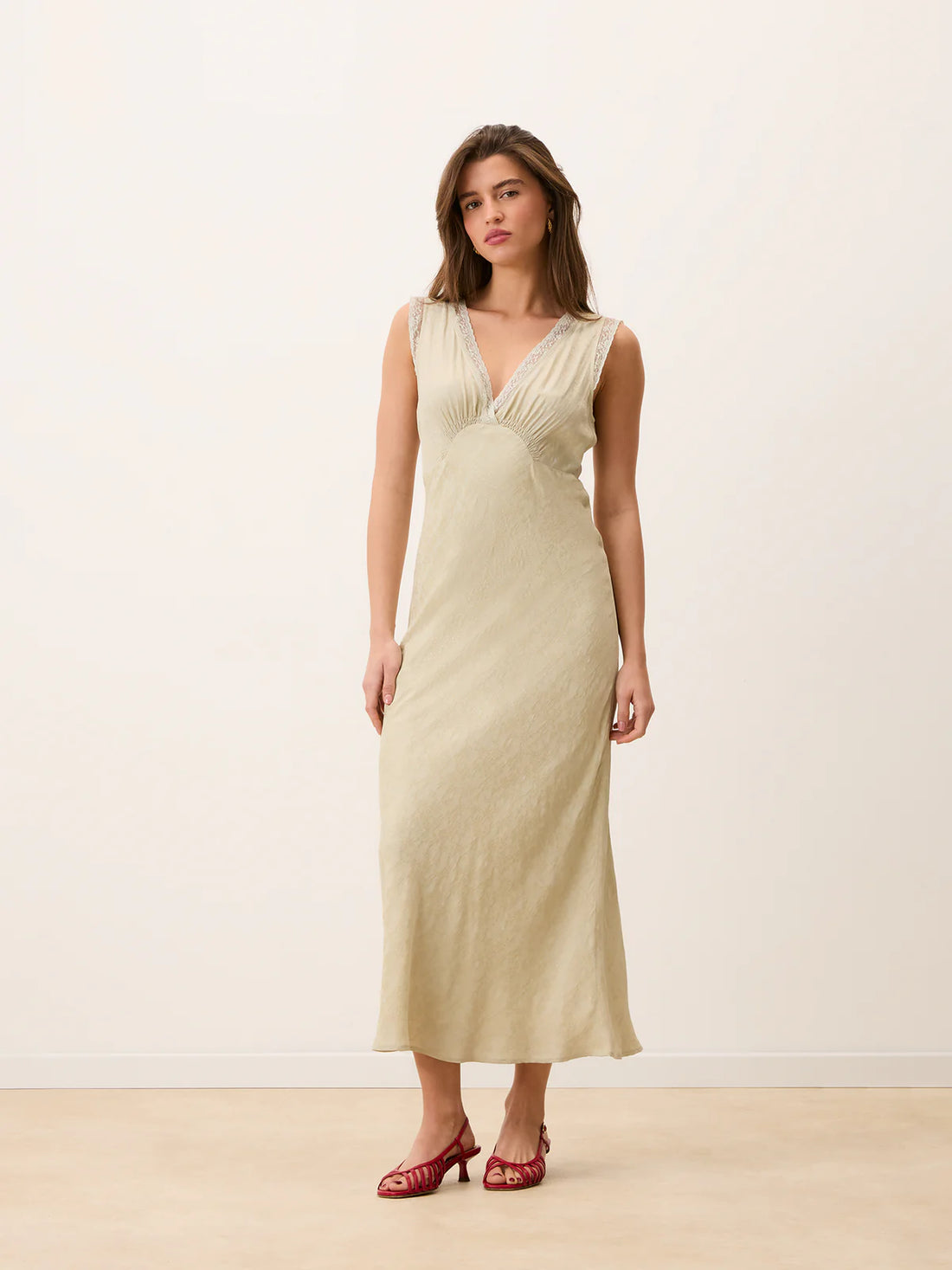 Robe Beige Minette - Rouje