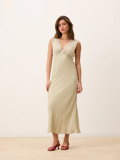 Robe Beige Minette - Rouje