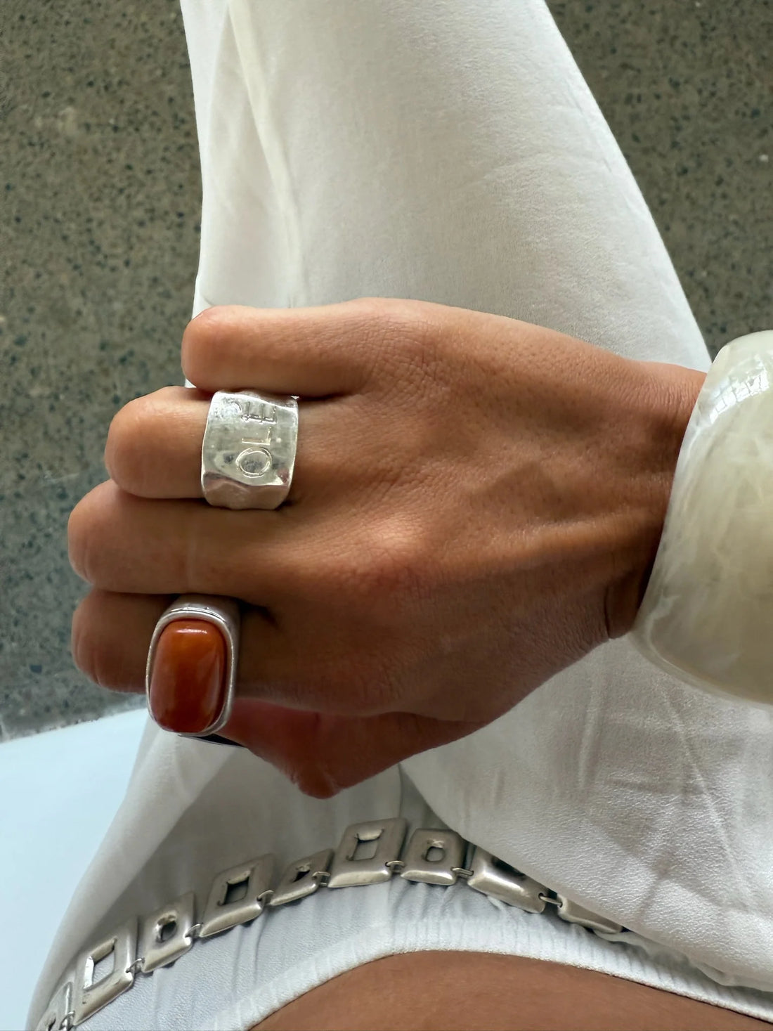 Olé Silver Ring - Susmie&