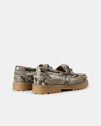 Chaussures Bateau Ollie Serpent - Garment Project