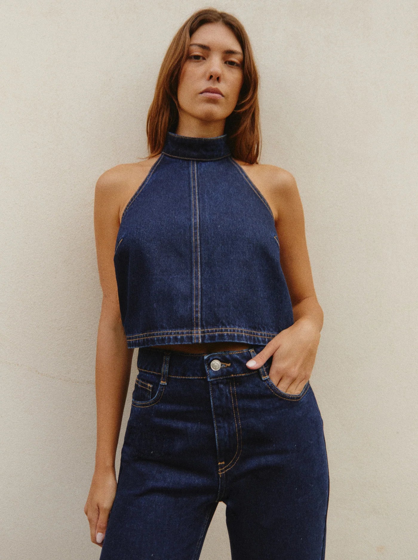 Top Denim Raw - Noo