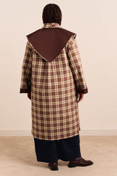 Trench réversible Jerry chocolat - Damson Madder, photo 11