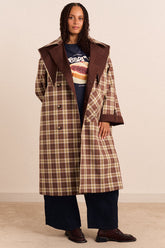 Trench réversible Jerry chocolat - Damson Madder, photo 2