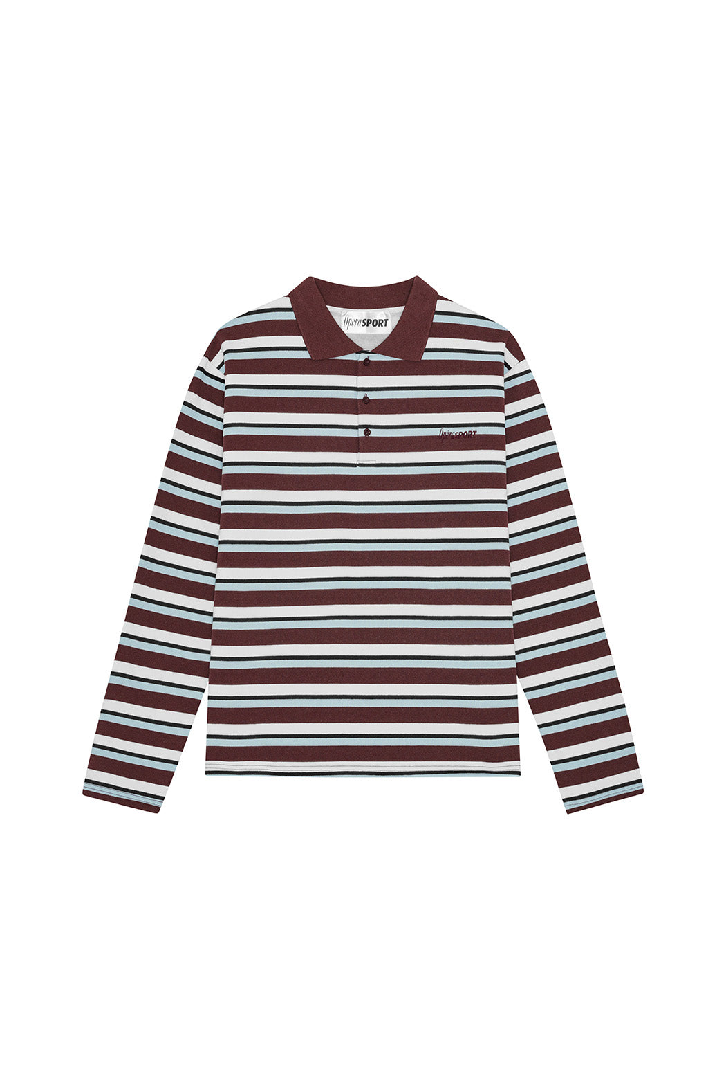 Polo Roland Marron Bleu - OpéraSPORT