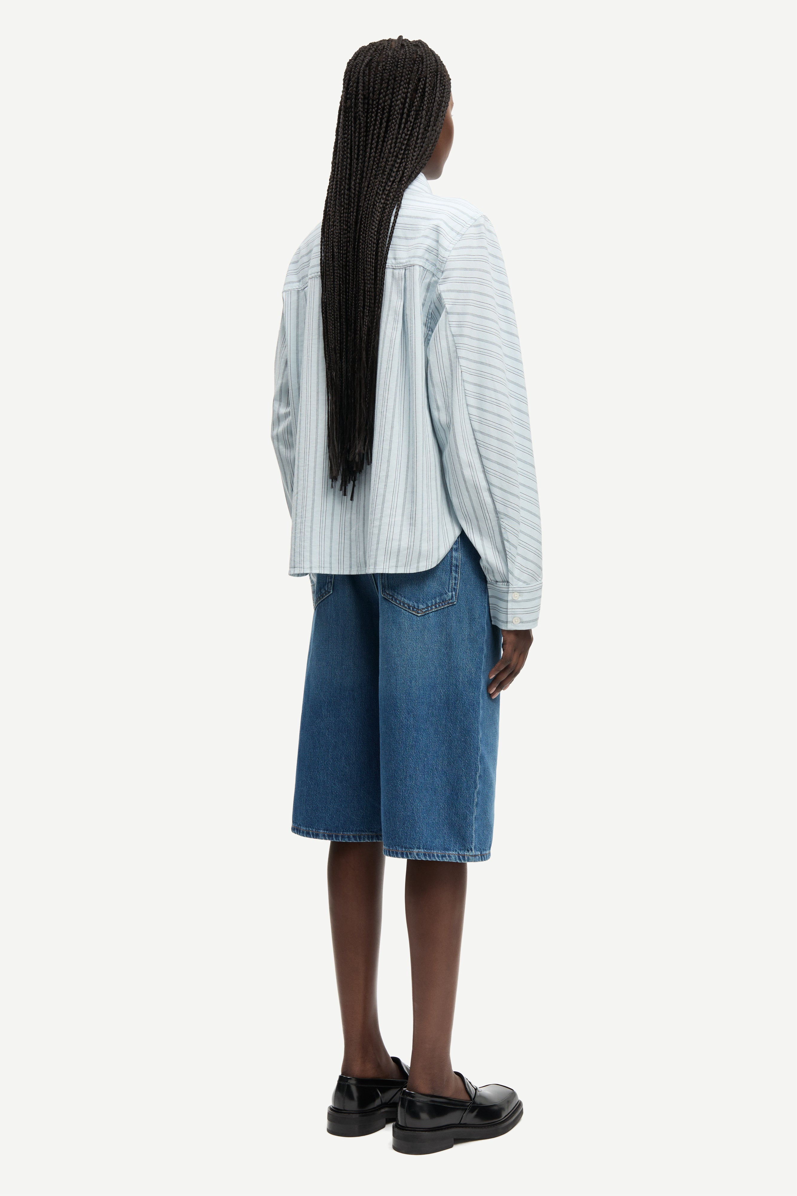 Sarebecca Shorts Denim - Samsoe Samsoe