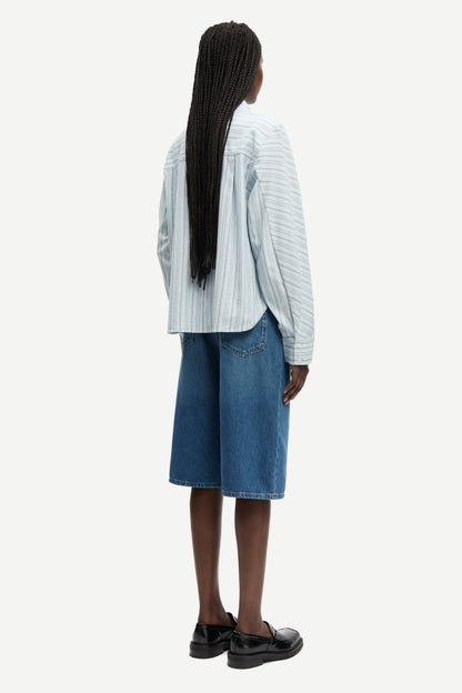 Sarebecca Shorts Denim - Samsoe Samsoe