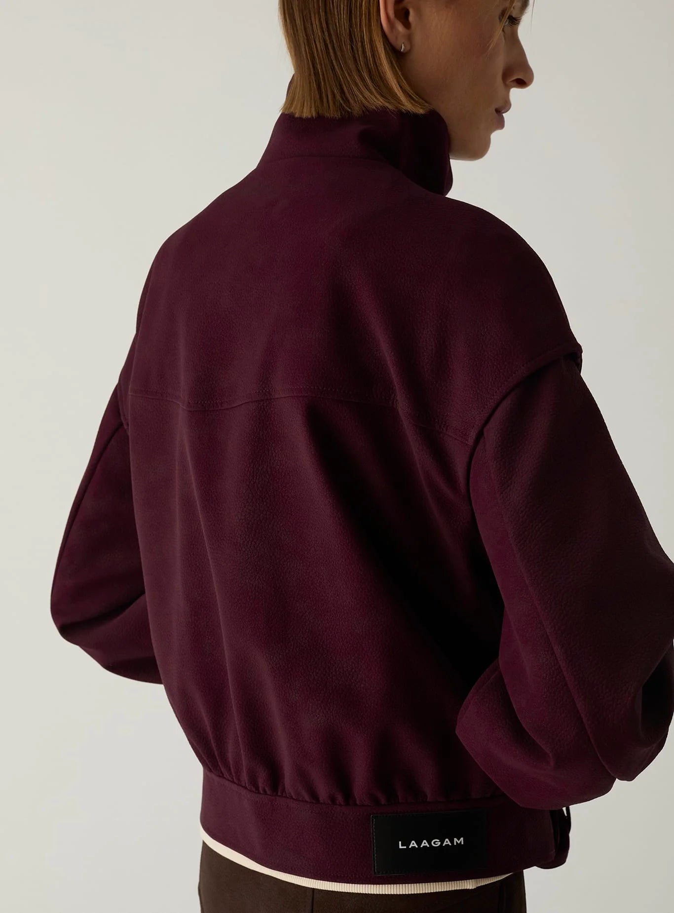 Bomber Signy Bordeaux - Laagam