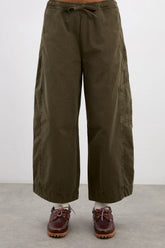 Pantalon Felix Twill Olive - Damson Madder