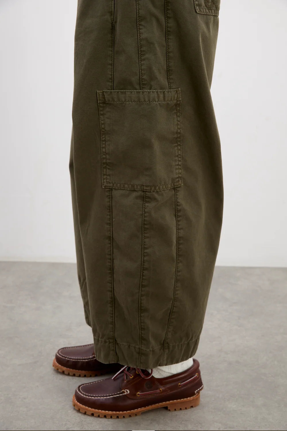 Pantalon Felix Twill Olive - Damson Madder, photo 5