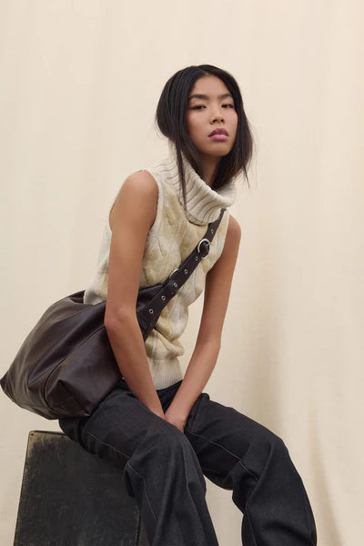 Sac bandoulière Ellie Hickory Brown - Silfen