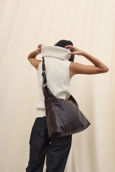 Sac bandoulière Ellie Hickory Brown - Silfen