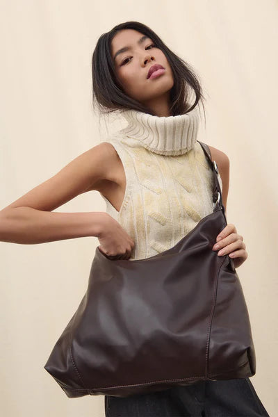 Sac bandoulière Ellie Hickory Brown - Silfen