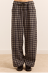 Pantalon Tomasina à carreaux bleu marine et vert Damson Madder