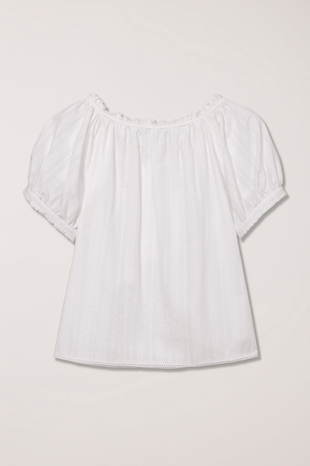 Blouse Froncée à Rubans - Dunst