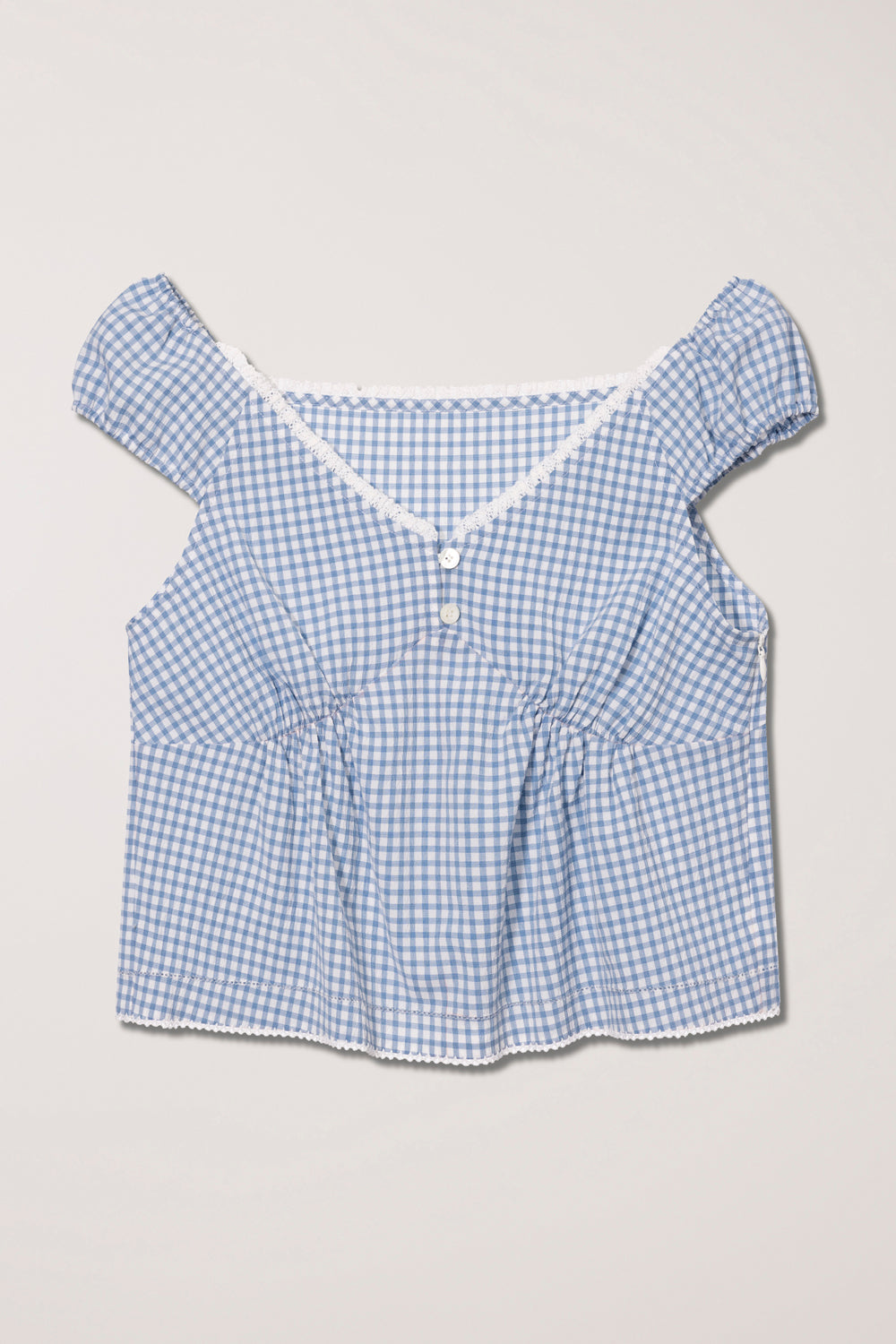 Blouse Vichy Bleu - Dunst