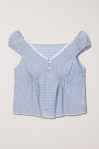 Blouse Vichy Bleu - Dunst